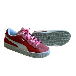 Puma Suede Classic XXI "Flower Child" Preschool Girls' Shoe